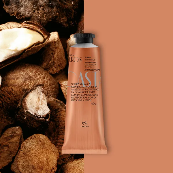 Ekos Pulpa hidratante para manos castaña