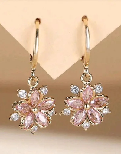 Pendientes floral