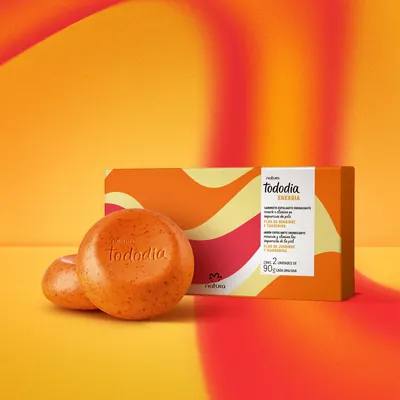 Sabonete em Barra Esfoliante Tododia Energia 90g
